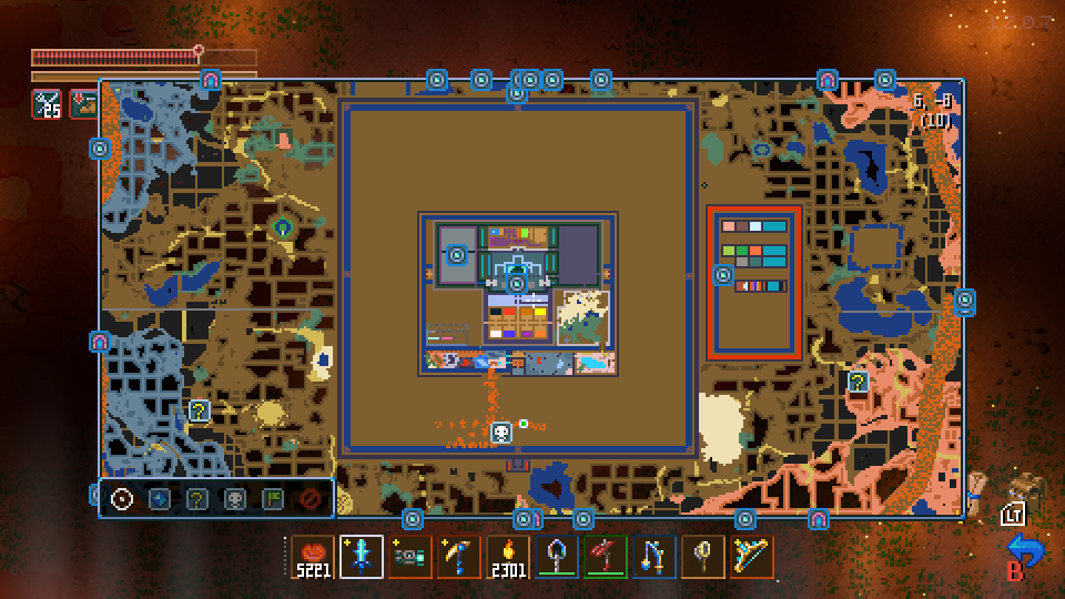 コアキーパー(拠点-全体図)画像