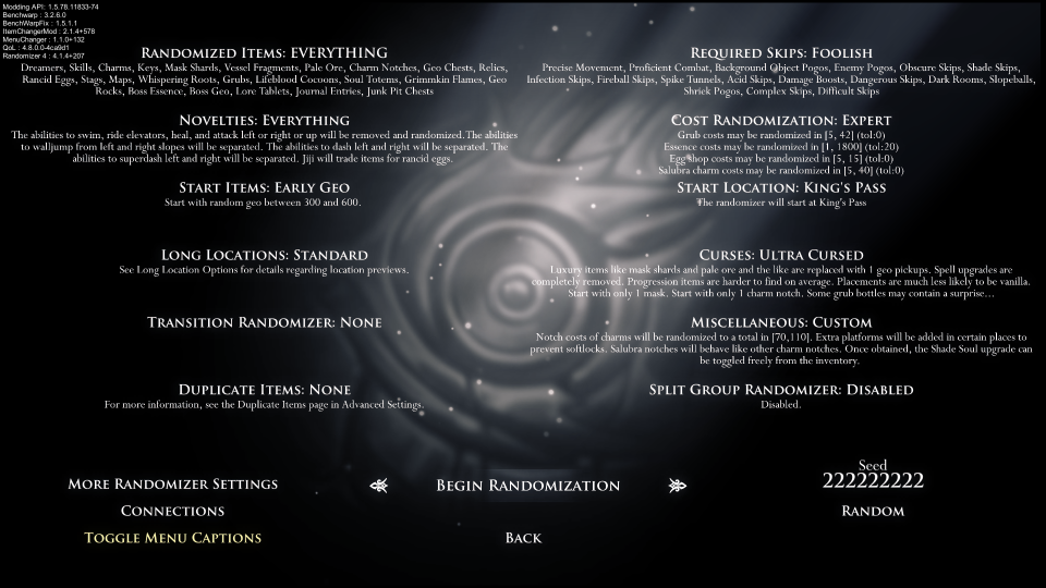 Randomizer4(SEED-222222222) Randomizer4(SEED-222222222)画像