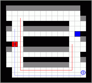 戦国忍者くんのマップ画像
