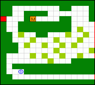 戦国忍者くんのマップ画像
