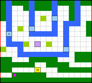 戦国忍者くんのマップ画像