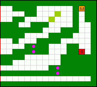 戦国忍者くんのマップ画像